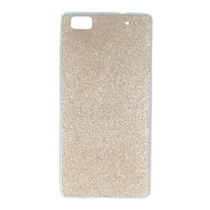 AREA Custodia cover per Huawei P8 Lite Area Gummy gold glitter